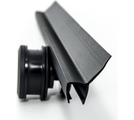 Изображение товара Уплотнительный ПВХ-профиль SERVICE PLUS для стекла 6-8 мм, 2500 мм 11 PVH04-911BKL8