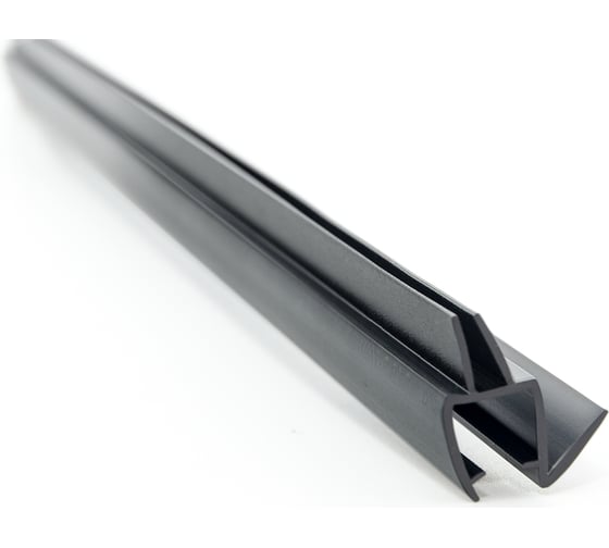 Изображение товара Уплотнительный профиль SERVICE PLUS для стекла 8 мм, 2500 мм, premium PVH04-913BKL8