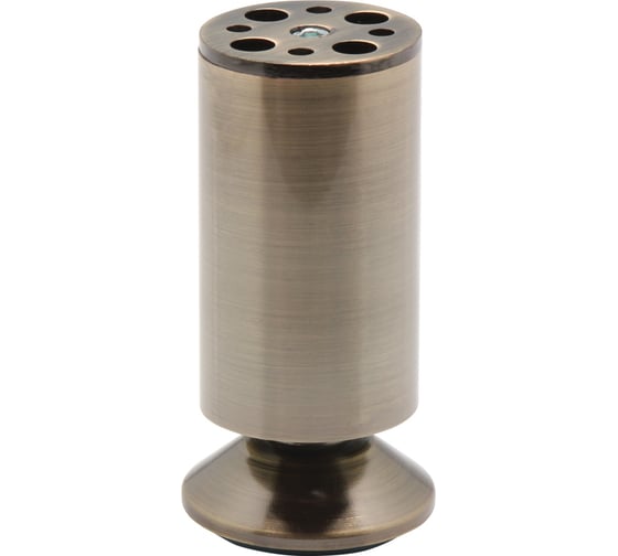 Изображение товара Мебельная регулируемая опора Lemax PROF малая, 120 мм, античная бронза N0020-120 AB