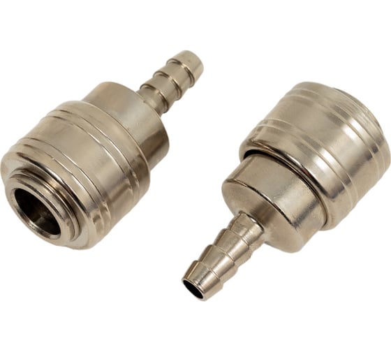 Изображение товара Муфта универсальная быстросъемная (мама "рапид" - "елка" 8 мм) 2 шт. Stels 57058