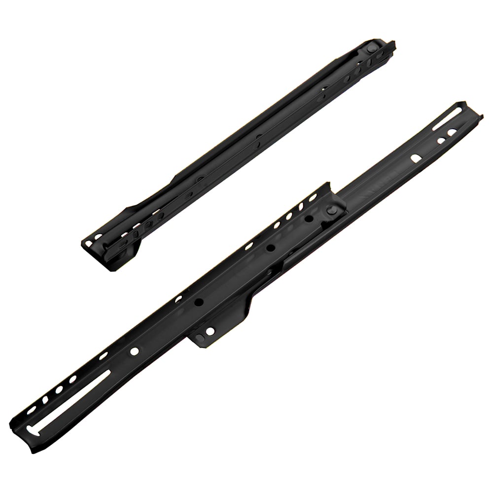 Изображение товара Комплект роликовых направляющих Lemax PROF 400 мм черный для мебели