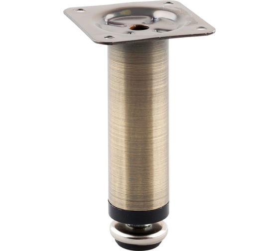 Изображение товара Мебельная регулируемая опора Lemax PROF малая, 120 мм, античная бронза N0010-120 AB