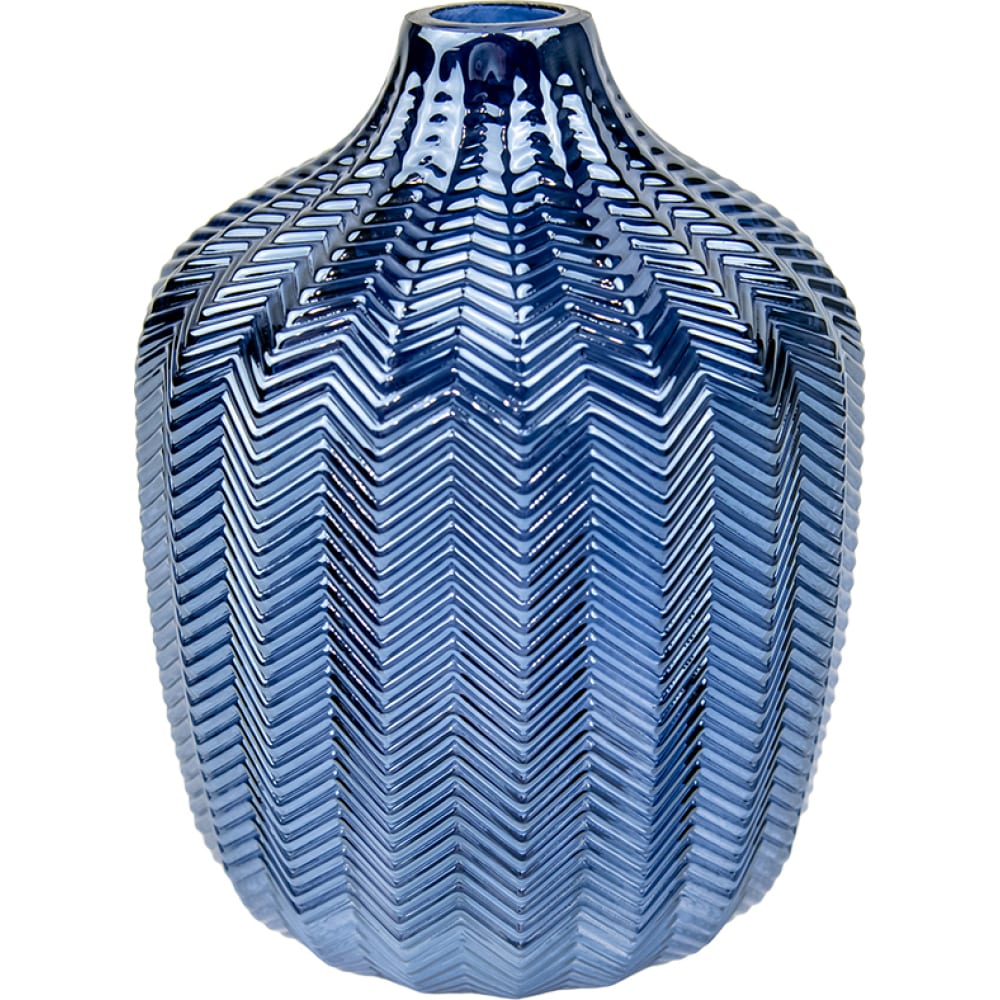 Декоративная стеклянная ваза Вещицы