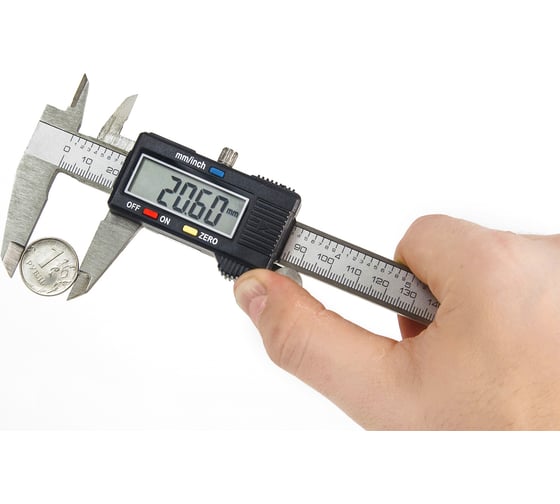 Изображение товара Цифровой штангенциркуль МЕГЕОН 80700 к0000006836