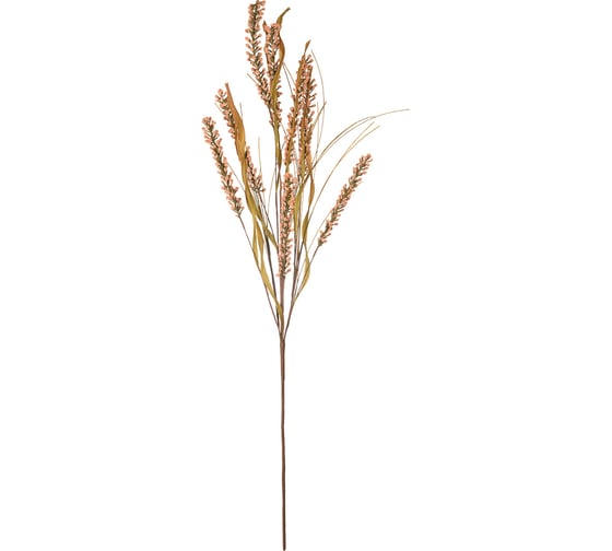 Изображение товара Искусственный цветок Вещицы буквица полевая, 800 мм, темно-оранжевый HDF19