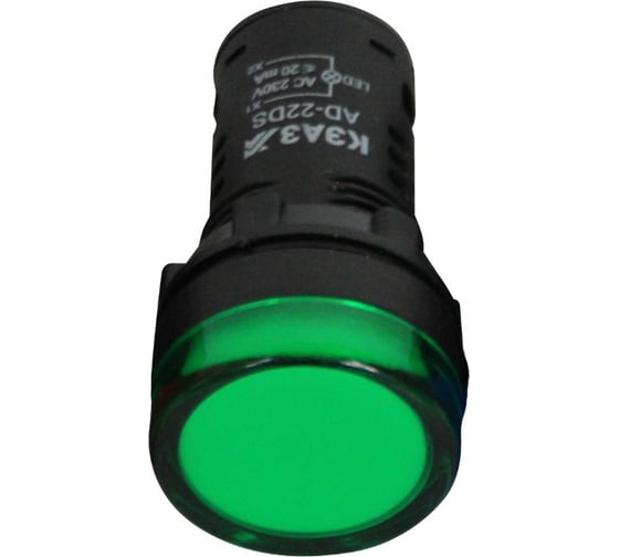 Изображение товара Лампа КЭАЗ AD22DS(LED) матрица 22мм 230В зел. 238693