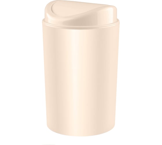 Изображение товара Контейнер для мусора Бытпласт 1.4 л, бежевый 434299607