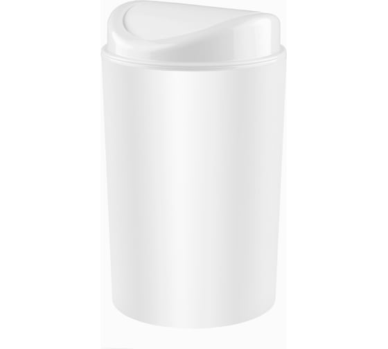 Изображение товара Контейнер для мусора Бытпласт 1.4 л, белый 434299616