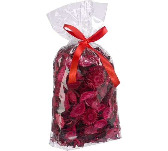 Изображение товара Набор сухоцветов из натуральных материалов Вещицы с ароматом клубники, 120х100х200, пакет YW-SUH31