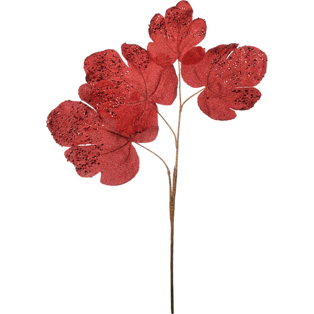 Искусственное растение Вещицы ы искусственные гвоздика 37 см красный