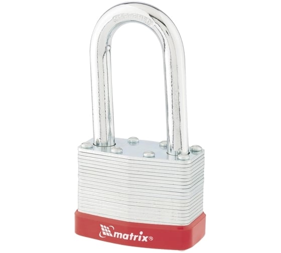 Изображение товара Навесной замок MATRIX 65 мм удлиненная дужка 91811