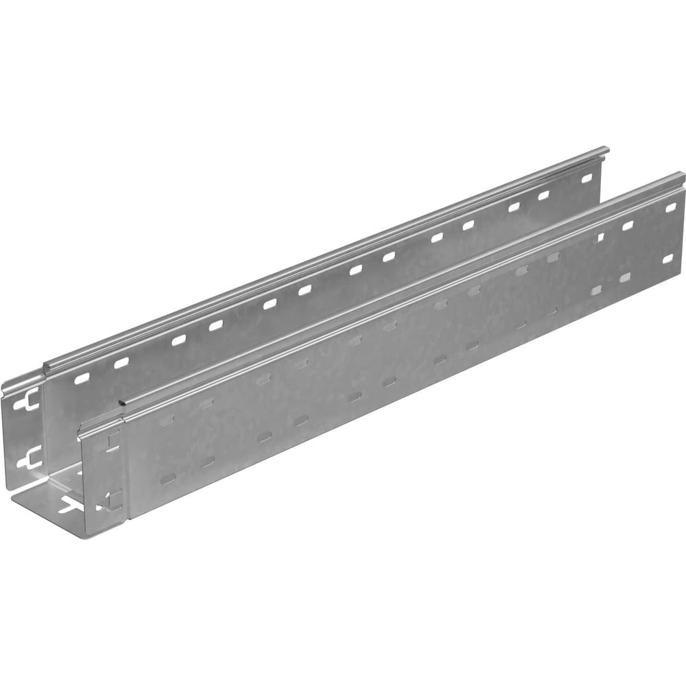 Изображение товара Перфорированный лоток Система КМ 100x100x1,5 L3000 мм Быстрый монтаж ПЛЮС LPplus100-100-1.5-3000