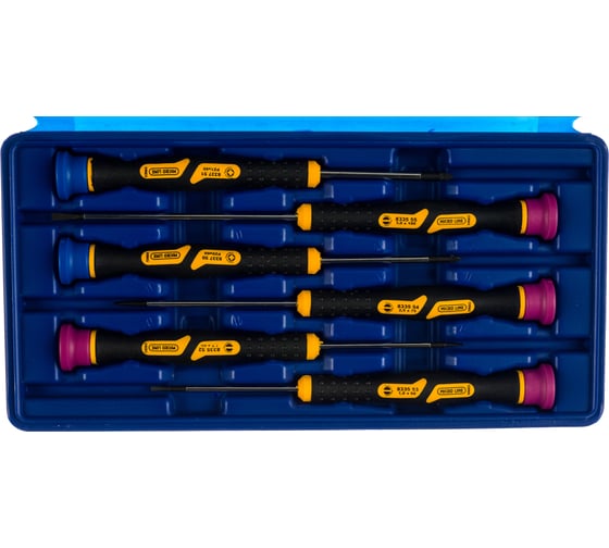 Изображение товара Набор часовых отверток РZ+ШЛИЦ, 6шт NAREX Micro Line Profi 862652