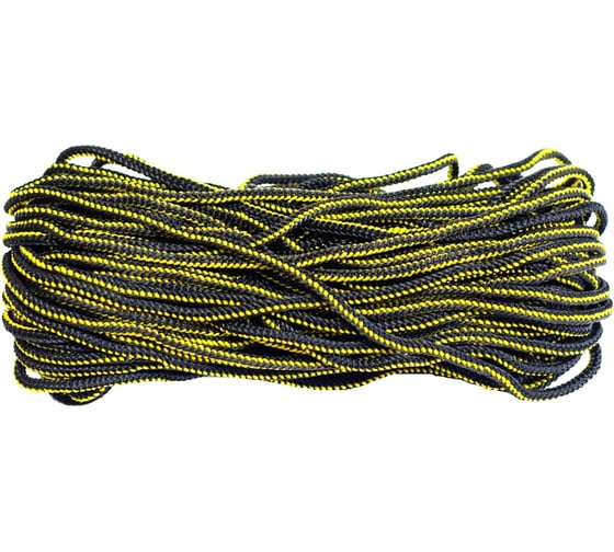 Изображение товара Вязаный шнур Невский Крепеж ПП, 4 мм, 30 м, цветной 813305