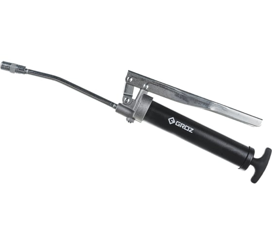 Изображение товара Мини шприц рычажного типа с трубкой 150 мм для смазки (413 атм) Groz G14R/B GR43280