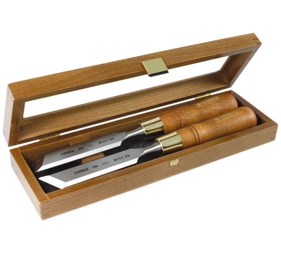 Изображение товара Набор из 2 косых стамесок NAREX WOOD LINE PLUS 26 мм 851676