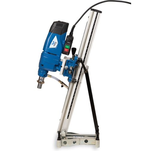 Изображение товара Установка для алмазного бурения KEOS KS-250 Jset (двигатель + стойка с наклоном на роликах) KS-250JSET