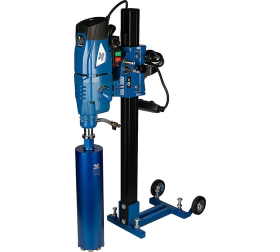 Изображение товара Установка для алмазного бурения KEOS KS-350 set (двигатель + прямая стойка) KS-350SET