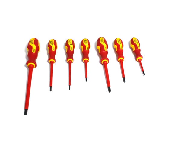 Изображение товара Набор из 7 отверток NAREX S Line Electro Profi 862351