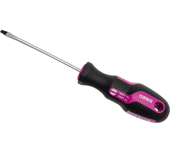 Изображение товара Отвертка NAREX ШЛИЦ S Line Profi t=0.5 3,0х75мм 839101