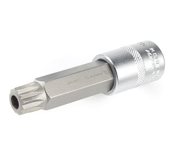 Изображение товара Головка со вставкой (1/2"; Spline M16 с отверстием; 100 мм) Дело Техники 625466