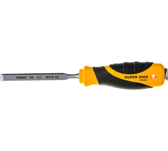 Изображение товара Плоская стамеска с ручкой NAREX SUPER 2009 LINE PROFI 12 мм 811312