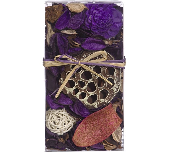 Изображение товара Набор сухоцветов из натуральных материалов Вещицы Lemax PROF с ароматом лаванды, 200х105х60, короб YW-SUH25