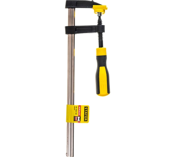 Изображение товара Струбцина тип F, DIN 5117, 50x250мм STAYER PROFESSIONAL 32095-050-250