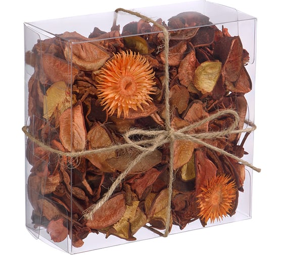 Изображение товара Набор сухоцветов из натуральных материалов Вещицы Lemax PROF с ароматом апельсина, 115х60х115, короб YW-SUH14