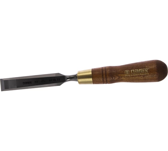 Изображение товара Плоская стамеска с ручкой NAREX WOOD LINE PLUS 22 мм 811672