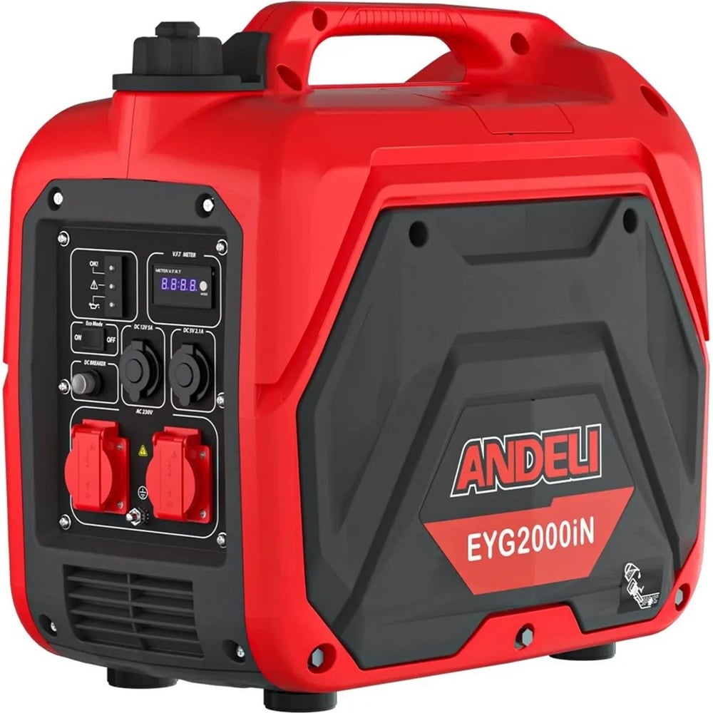 Изображение товара Генератор бензиновый инверторный ANDELI EYG 2000in 1800Вт артикул ADL28-001