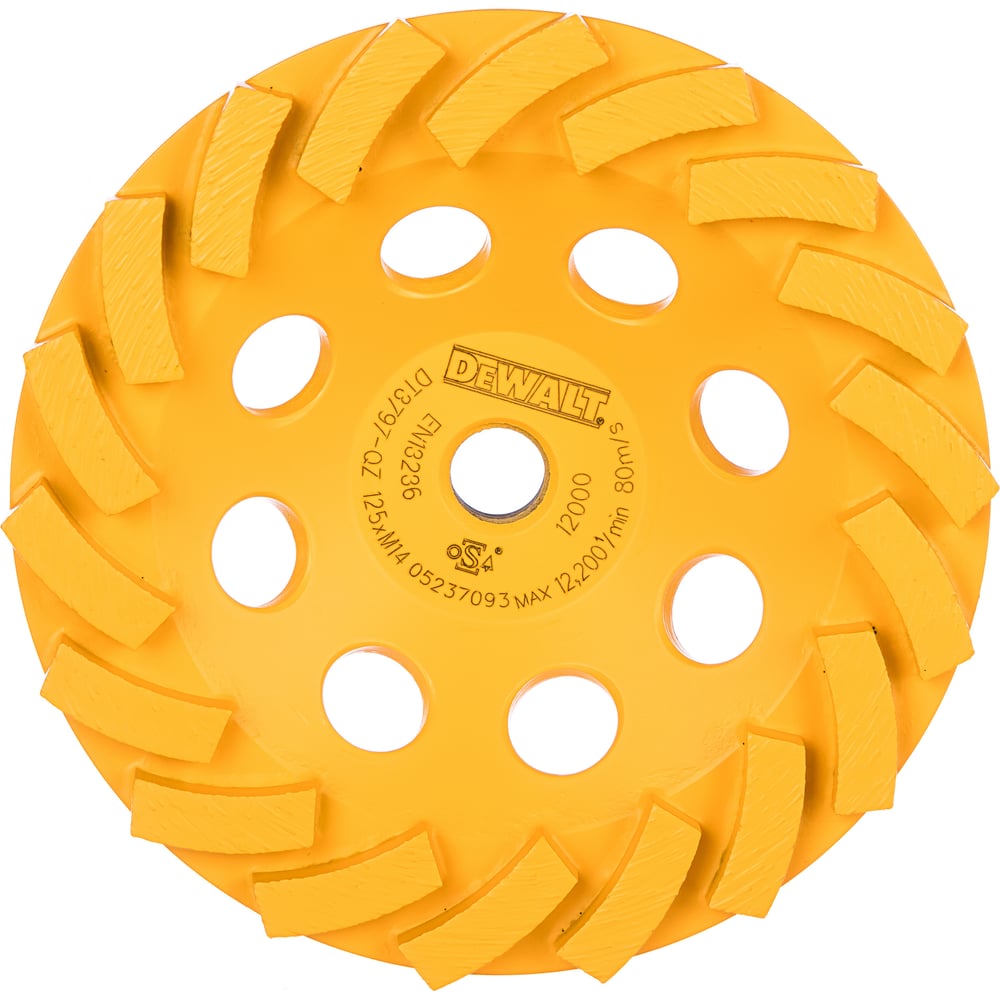 Изображение товара Чашка алмазная Turbo EXTREME (125 мм; M14) DEWALT DT3797