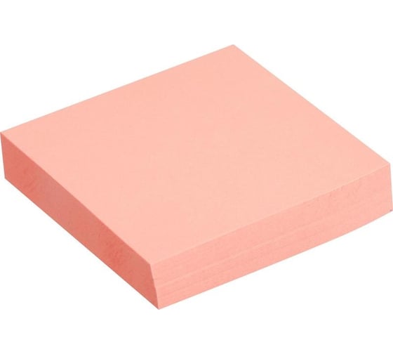 Изображение товара Стикеры Attache Economy 51x51 мм неоновый розовый, 1 блок, 100 листов 1266186