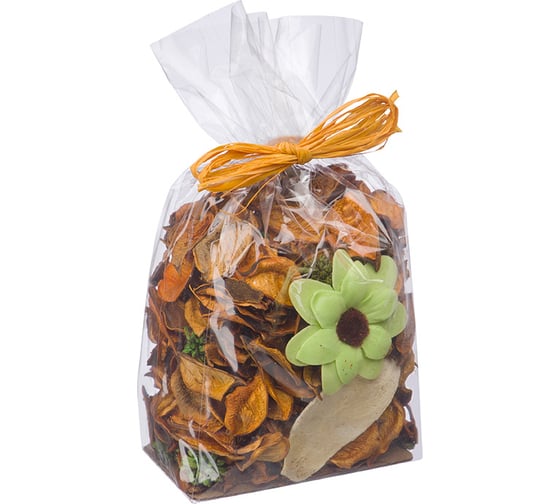 Изображение товара Набор сухоцветов из натуральных материалов Вещицы HANDY HOME с ароматом апельсина, 100х75х155, пакет YW-SUH52