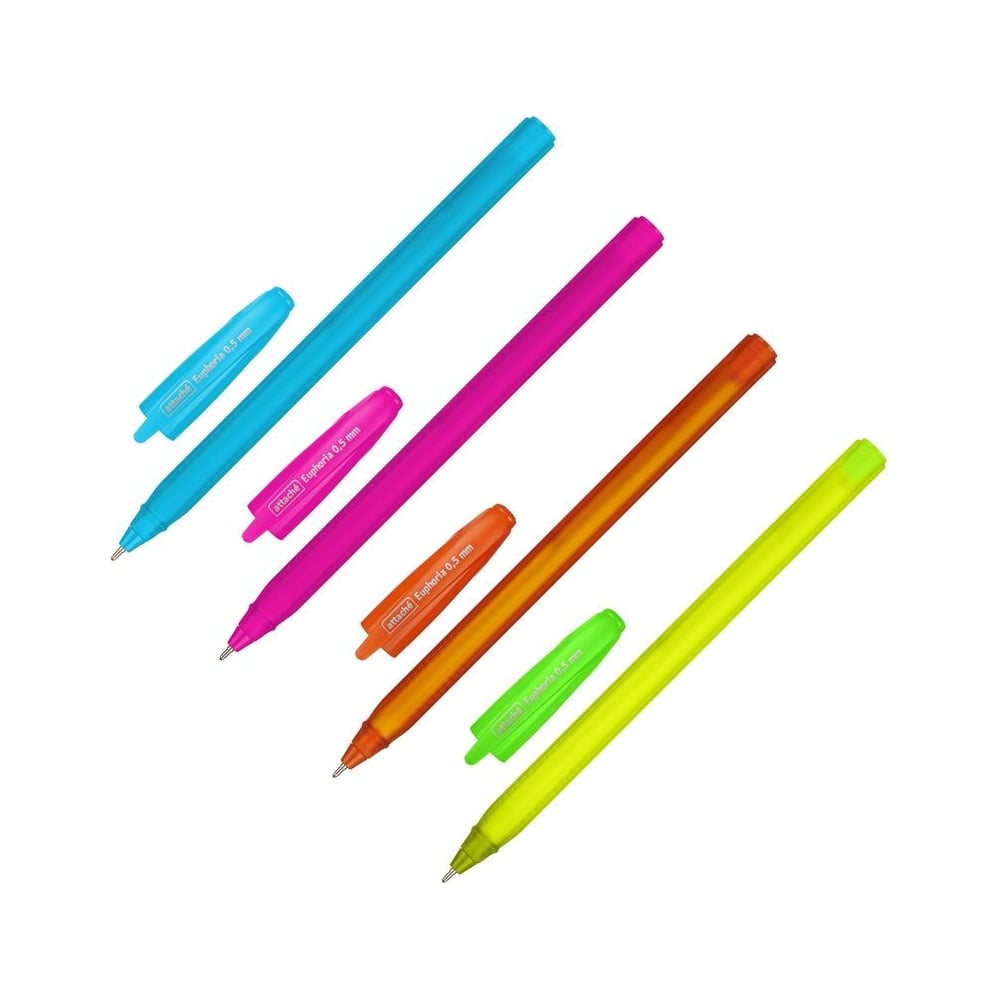 Шариковая одноразовая ручка Attache автоматическая масляная шариковая ручка attache selection