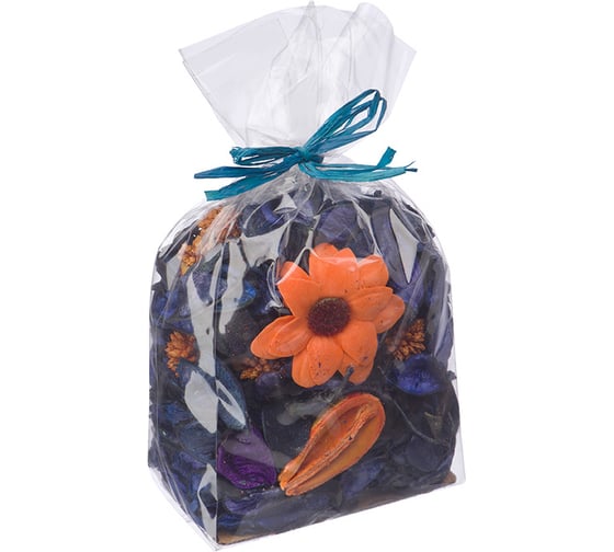 Изображение товара Набор сухоцветов из натуральных материалов Вещицы, с ароматом морского бриза, Д100 Ш75 В155, пакет YW-SUH50