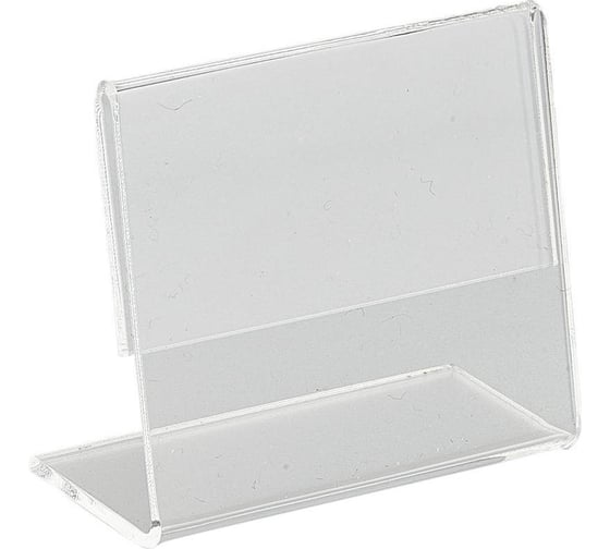 Изображение товара Подставка-ценникодержатель Attache акрил 50x40 мм прозрачный 425328