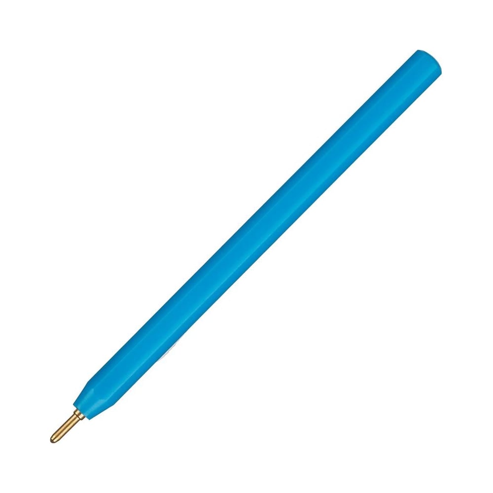 Шариковая одноразовая ручка Attache футляр для очков 15 5 х 6 х 3 см хлопушка голубой