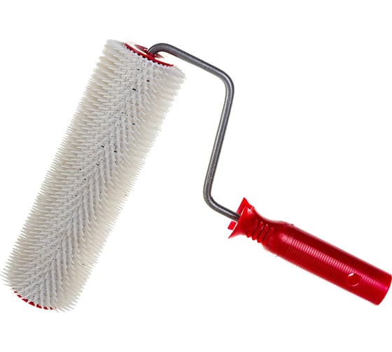 Изображение товара Игольчатый валик для наливных полов в сборе Зубр МАСТЕР 72х240 мм 03952-24 03952-24