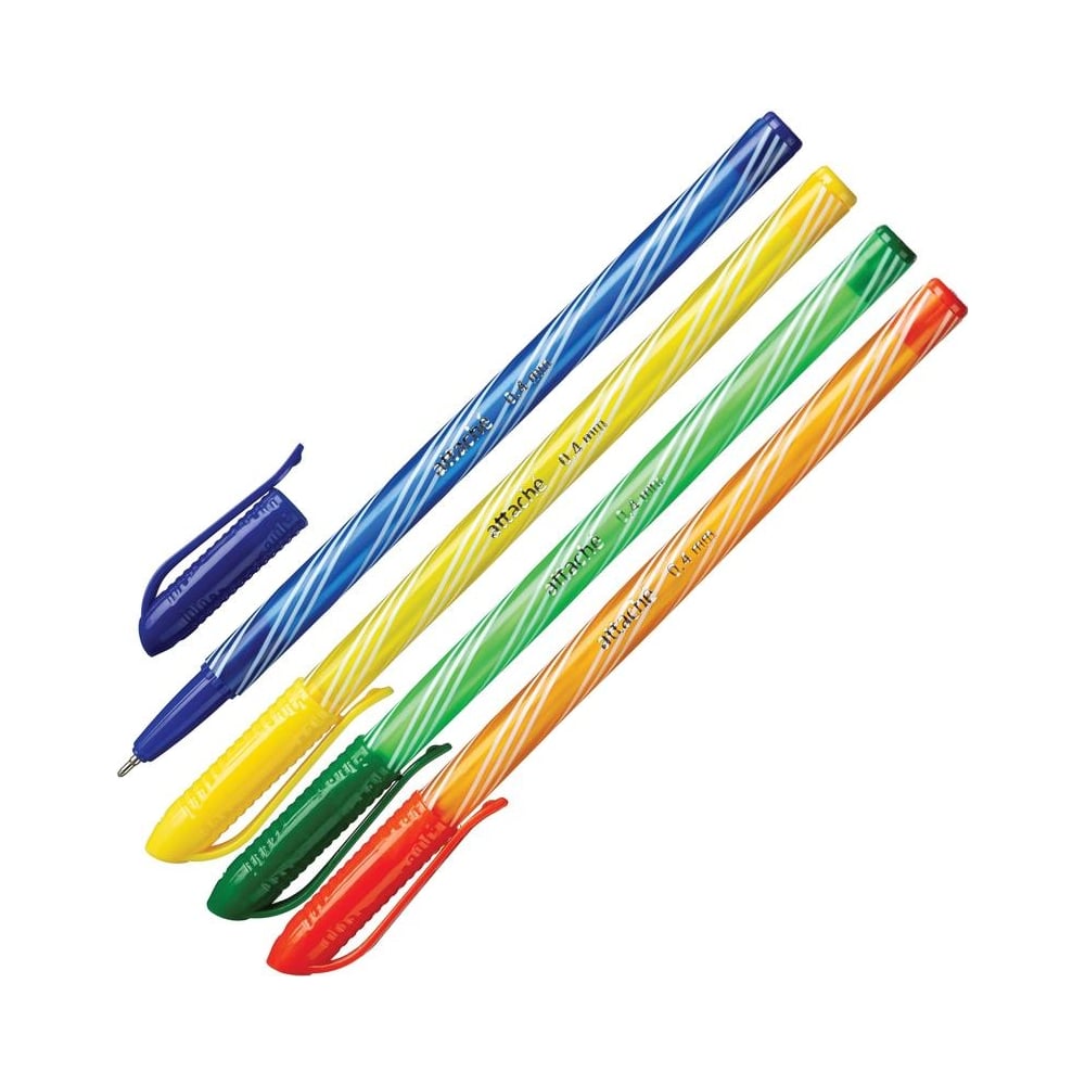 Шариковая неавтоматическая ручка Attache неавтоматическая масляная треугольная шариковая ручка attache