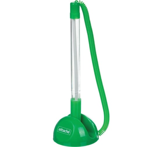 Изображение товара Шариковая ручка Attache на подставке цвет чернил синий с пружиной, 0.35 мм 1239230