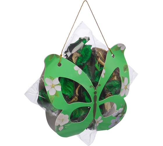 Изображение товара Набор сухоцветов Вещицы lemax из натуральных материалов, с ароматом яблока, 140х140х30 YW-SUH36