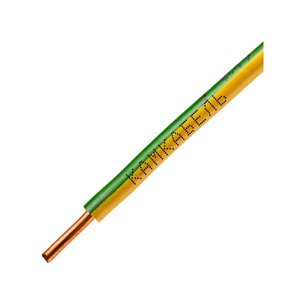 Изображение товара Провод ПуВнг(А)-LS 1x2,5 З-Ж 100м Камкабель