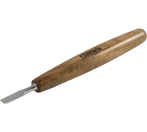 Изображение товара Резец для мелкой резьбы по дереву NAREX PROFI плоский 8х40 мм 824018