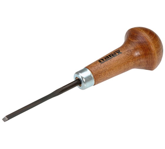 Изображение товара Резец для резьбы по дереву и линолеуму NAREX плоский 4х70 мм 823000