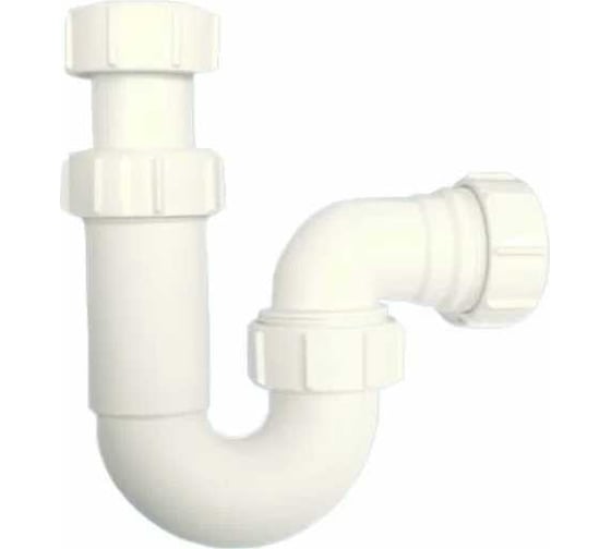 Изображение товара Сифон McAlpine без выпуска ф-40-40 трубный P-обр. MRSK15