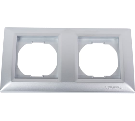 Изображение товара Рамка 2-я Metronex Electric Roma Silver FRM050601SRM