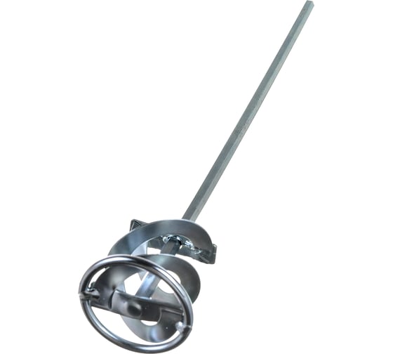 Изображение товара Миксер оцинкованный ПРОФЕССИОНАЛ для красок (60х400 мм; HEX 8 мм) Зубр 0603-06-40_z02