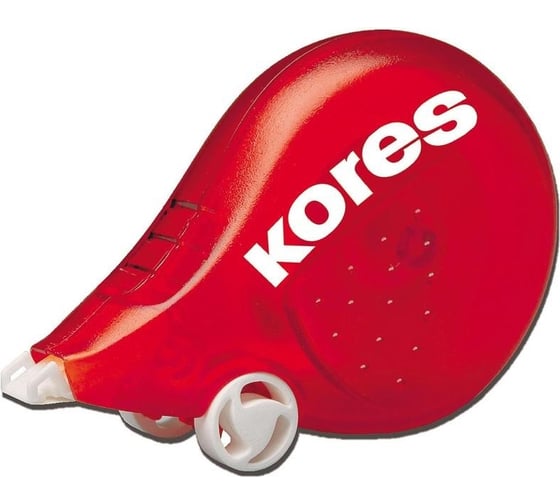Изображение товара Корректирующая лента Kores Скутер 4.2 мм x 8 м, цвет корпуса красный 48999