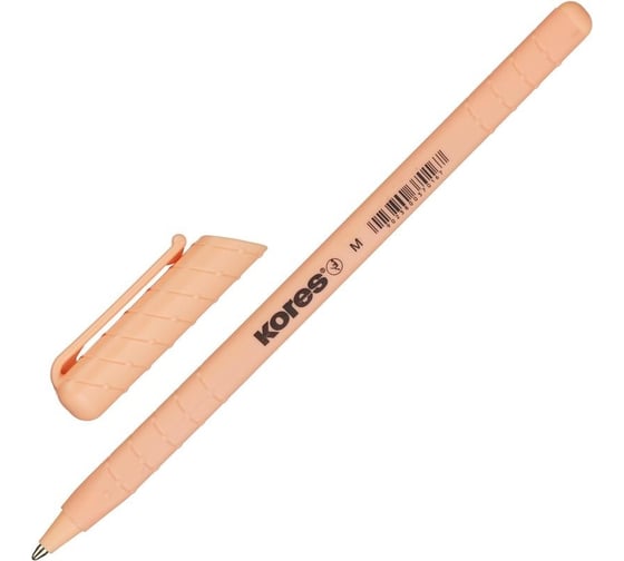 Изображение товара Шариковая одноразовая ручка Kores Pastel K0R-M синяя, 0.7 мм, 37086 1278529